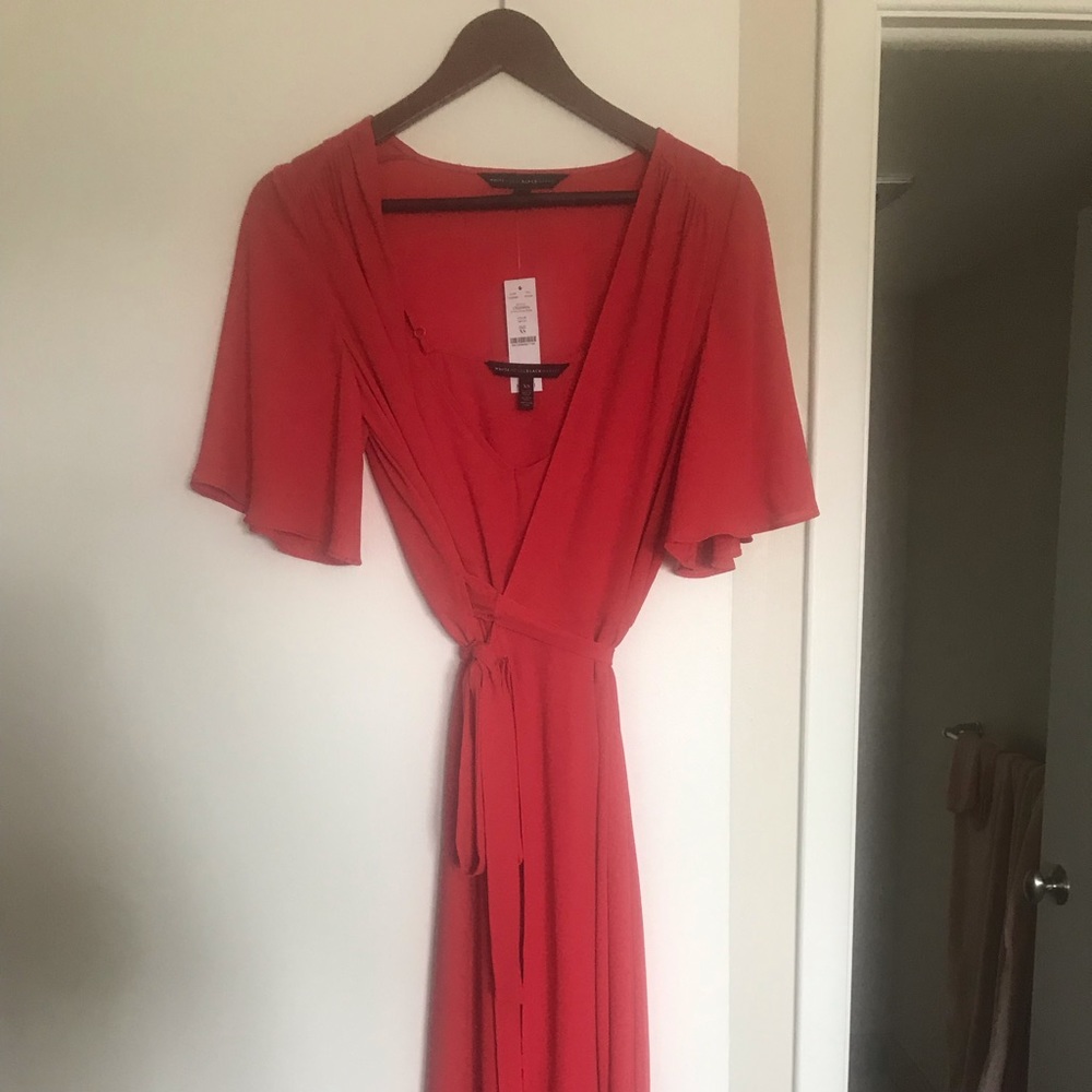 Gorgeous new wrap dress from White House Black Mkt